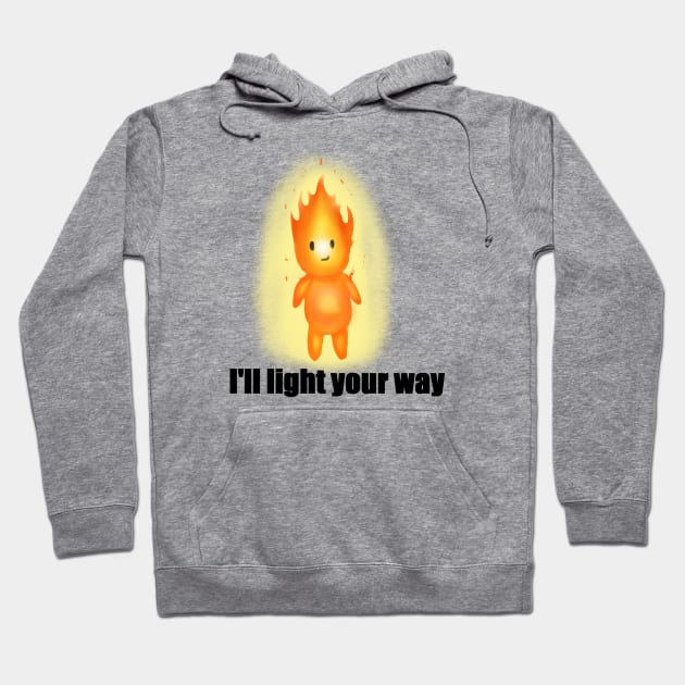 Flame Hoodie by HereComesHappy